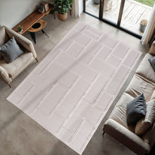 Vloerkleed DOHA 1657 – Cream, Modern Design, Anti-Slip