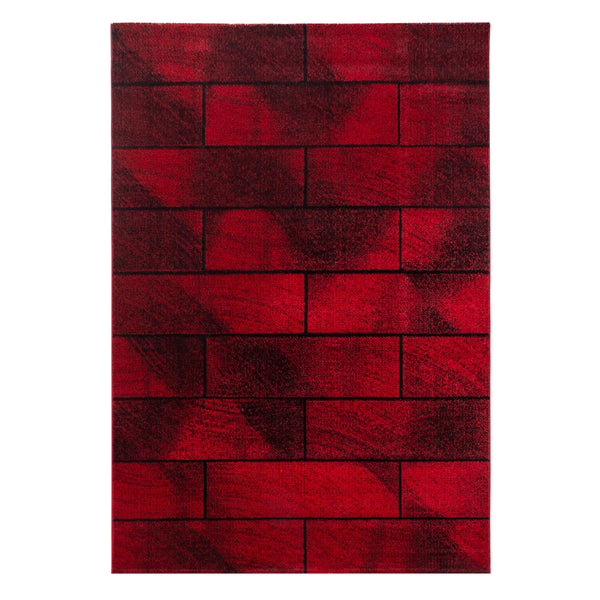 Vloerkleed BETA 1110 Red – Modern Design met Hoog Comfort