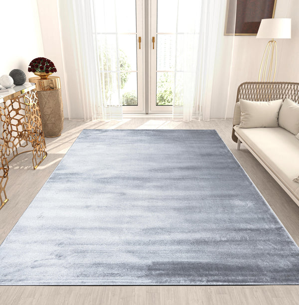 Velvet Vloerkleed – Grijs/Zilver