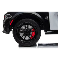 Dodge Charger Politie Kinderauto – 12V Accu met Sirene, LED & Walkie-Talkie