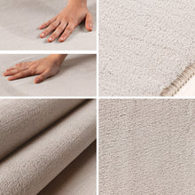 Vloerkleed SKY Cream Rond – Effen, Zacht & Tijdloos