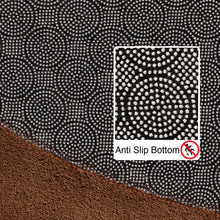 Vloerkleed SKY Brown Rond – Effen, Warm & Praktisch