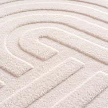 Vloerkleed Pompei 1611 Cream - Japandi stijl