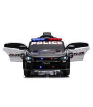 Dodge Charger Politie Kinderauto – 12V Accu met Sirene, LED & Walkie-Talkie