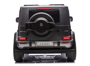 XXL Mercedes G63 Grijs – 2-Zitter 24V Elektrische Kinderauto met MP4-scherm, Luxe Afwerking & Afstandsbediening