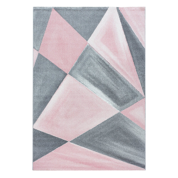 Vloerkleed BETA 113 Pink – Modern Design met Hoog Comfort