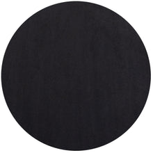 Vloerkleed SKY Black Rond – Modern, Effen & Onderhoudsvriendelijk