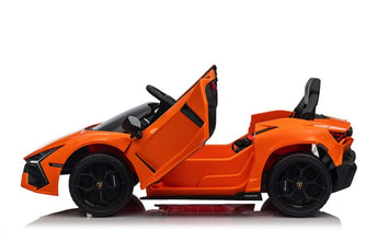 Lamborghini Revuelto 12V Elektrische Kinderauto – Oranje | Met mp3 speler & afstandsbediening