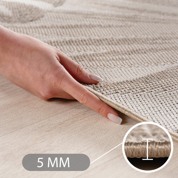 Vloerkleed DESERT 1302 Beige – Natuurlijk & Tijdloos Design
