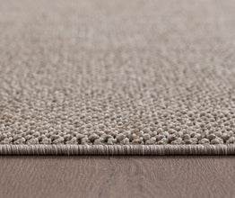 Vloerkleed LOOM Brown – Trendy Geweven & Effen Design