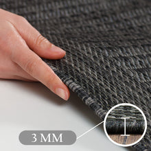Vloerkleed GIZA Black – Voor Binnen en Buiten