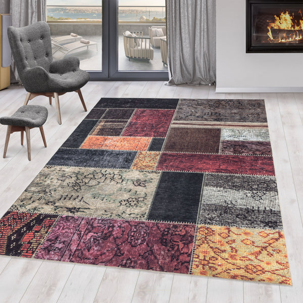 Wasbaar Vloerkleed FIESTA 4302 Multi – Praktisch & Kleurrijk Design