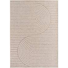 Vloerkleed DESERT 1301 Beige – Japandi Stijl Voor Binnen & Buiten
