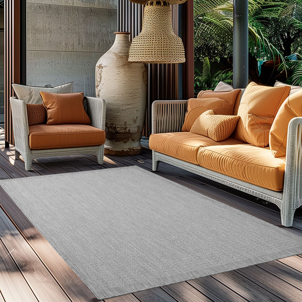 Vloerkleed GIZA Grey – Voor Binnen en Buiten