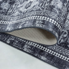 Wasbaar Vloerkleed FIESTA 4301 Black – Praktisch & Stijlvol
