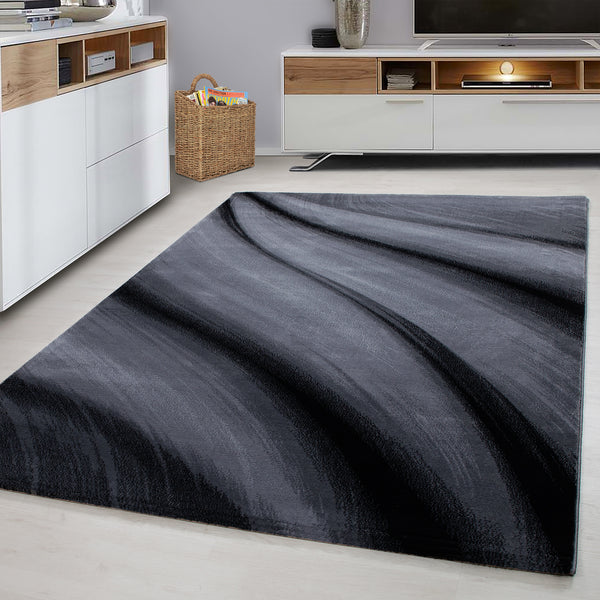 Vloerkleed MIAMI 6630 Black – Modern Design en Hoogwaardige Kwaliteit