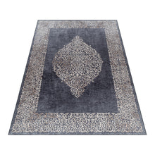 Wasbaar Vloerkleed FIESTA 4303 Black – Dun, Stijlvol & Praktisch