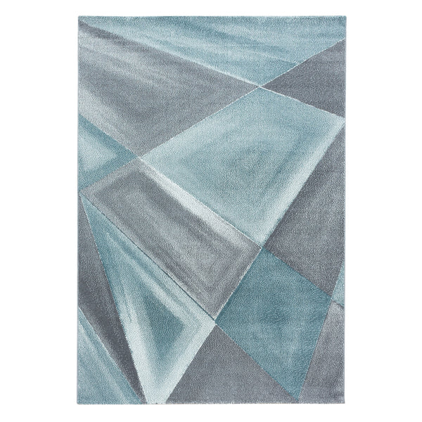 Vloerkleed BETA 113 Blue – Modern Design met Hoog Comfort