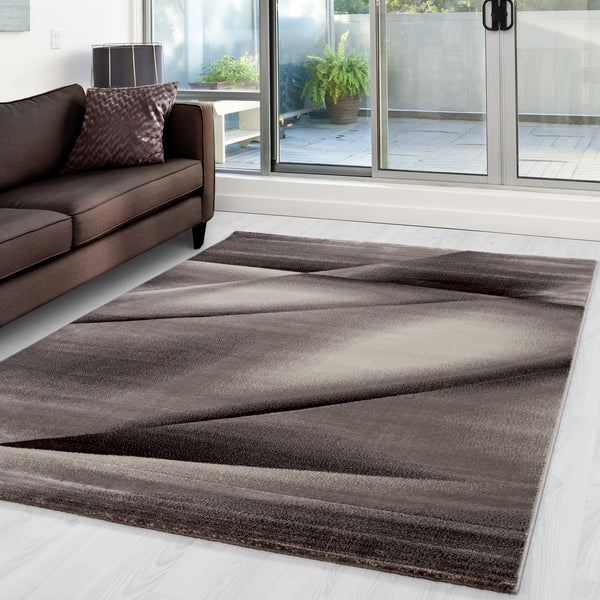 Vloerkleed MIAMI 6590 Brown – Modern Design en Hoogwaardige Kwaliteit