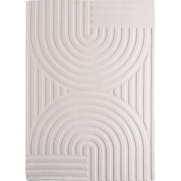 Vloerkleed Pompei 1611 Cream - Japandi stijl