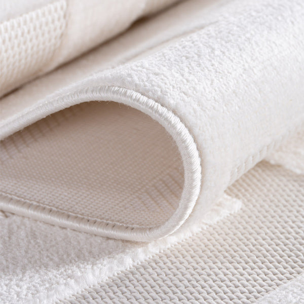 Vloerkleed DOHA 1656 – Cream, Modern Design, Anti-Slip