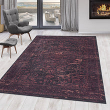 Wasbaar Vloerkleed FIESTA 4304 Red – Dun, Praktisch & Kleurrijk
