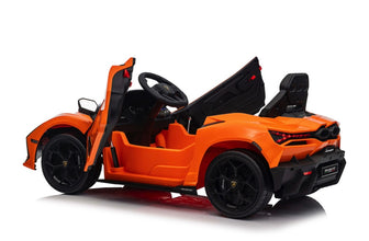 Lamborghini Revuelto 12V Elektrische Kinderauto – Oranje | Met mp3 speler & afstandsbediening