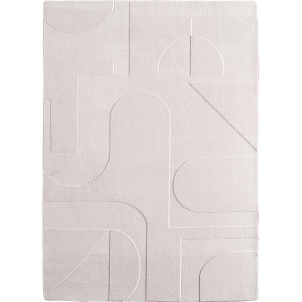 Vloerkleed Pompei 1614 Cream - Japandi stijl