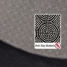 Vloerkleed SKY Black Rond – Modern, Effen & Onderhoudsvriendelijk