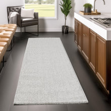 Vloerkleed LOOM Silver – Trendy Geweven & Effen Design