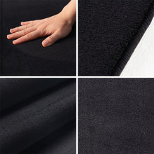 Vloerkleed SKY Black Rond – Modern, Effen & Onderhoudsvriendelijk
