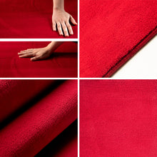 Vloerkleed SKY Red Rond – Effen, Warm & Oogstrelend