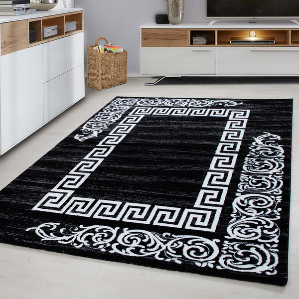 Vloerkleed MIAMI 6620 Black – Modern Design en Hoogwaardige Kwaliteit