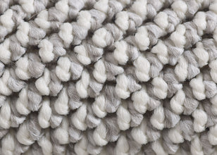 Vloerkleed LOOM Silver – Trendy Geweven & Effen Design