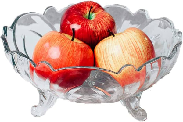 Kleine Glazen Fruitschaal op Poten – detailfoto 2