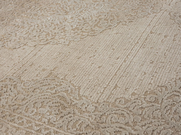 Vloerkleed Elyse Taupe 837 – Klassiek & Tijdloos Design – detailfoto 2