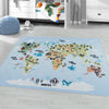 Vloerkleden Kinderen PLAY 2917 BLUE – Speels en Veilig