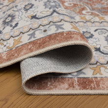 Wasbaar terra vloerkleed Inka 1145 – antislip, 3 mm