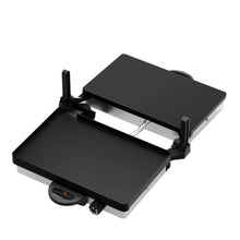 Contactgrill 2300W – Lahmacun en Pide Grill, Elektrische Tafelgrill met Antiaanbaklaag, RVS