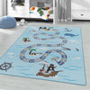 Vloerkleden Kinderen PLAY 2908 BLUE – Speels en Veilig