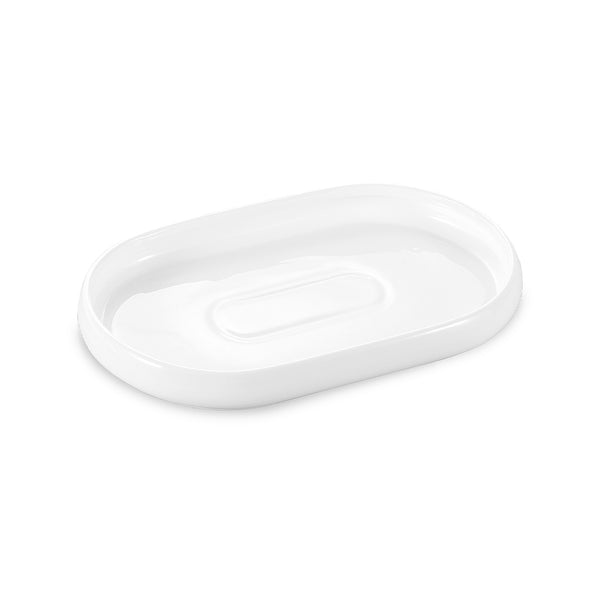 Trendy Cosmo Chubby ovale serveerschalenset – 2-delig – wit – 21×13 cm