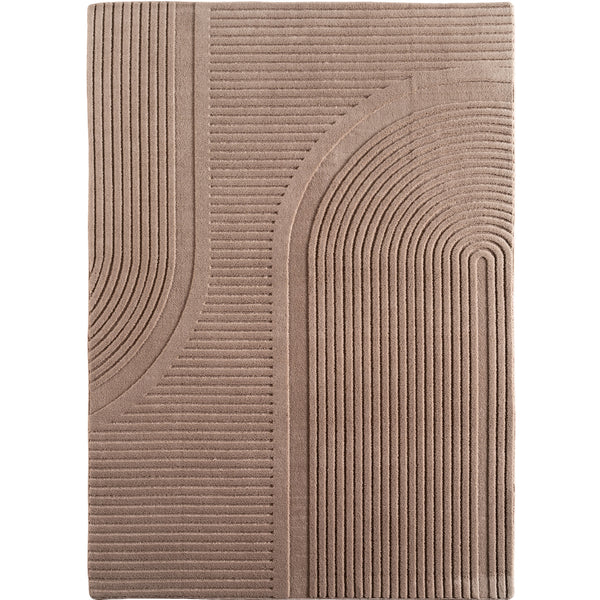 Pompei 1612 Beige Japandi Vloerkleed
