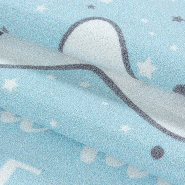 Vloerkleden Kinderen PLAY 2901 BLUE – Speels en Veilig – detailfoto 2