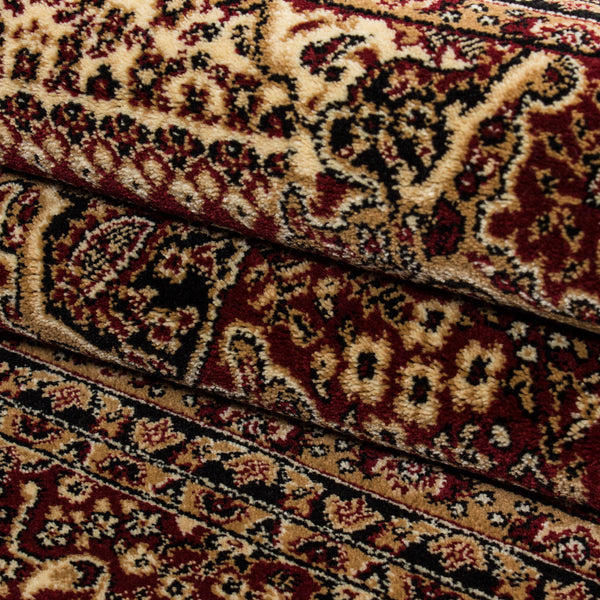 Vloerkleed MARRAKESH 207 Red– Klassiek en Oosters Design – detailfoto 2