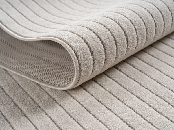Vloerkleed NOVA 1202 Cream – Japandi Stijl | Indoor & Outdoor – detailfoto 2
