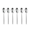 Espressolepels / Theelepels RVS 18/10 – Livenza Tokyo Lepel Set van 6