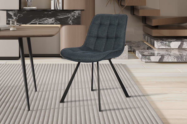 Stoel ARIBA Donkerblauw – stijlvol en comfortabel