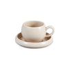 Trendy Cosmo Chubby espressoset beige/taupe – 12-delig – 6 persoons – 120 ml – detailfoto 2