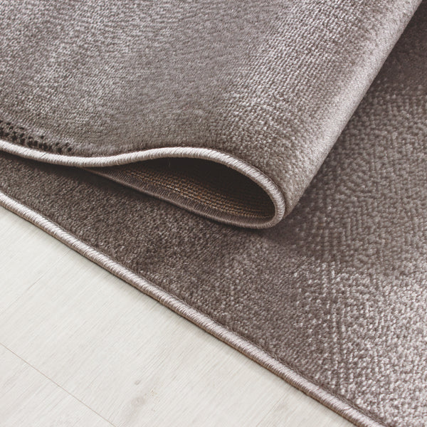 Vloerkleed MIAMI 6590 Brown – Modern Design en Hoogwaardige Kwaliteit – detailfoto 2
