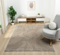 Vloerkleed Elyse Taupe 757 – Klassiek & Tijdloos Design